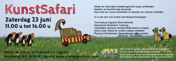 Kunstsafari bij Atelier de Schuur
